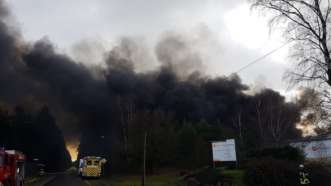 Einsatzbild: Ansicht von der Straße