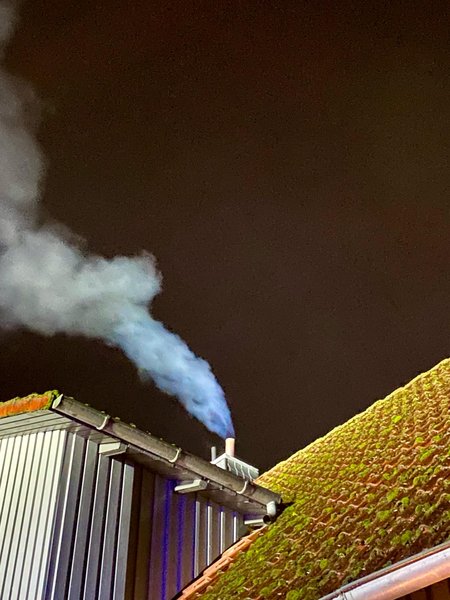 Rauchentwicklung im Schornstein