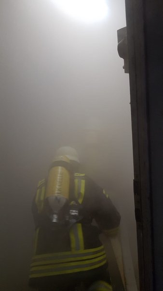 Atemschutzträger im Einsatz