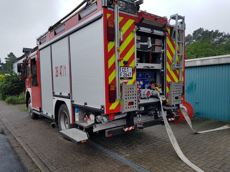Einsatzbild: Feuerwehrfahrzeug