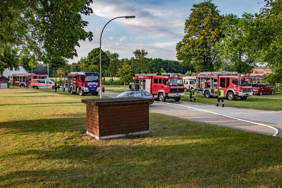 Übersicht über die Einsatzstelle