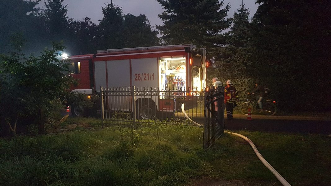 Tanklöschfahrzeug der Feuerwehr