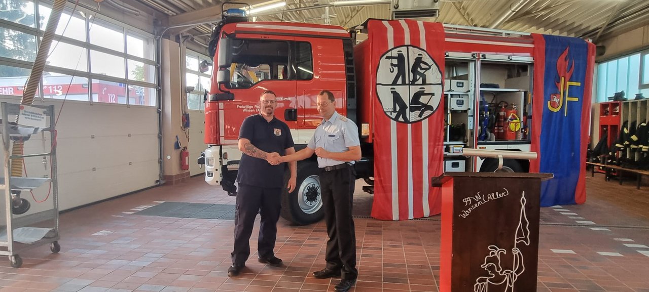 Bestätigung von Marcel Fehlhaber