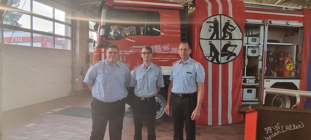 Bestätigung von 2 Jugendwarten