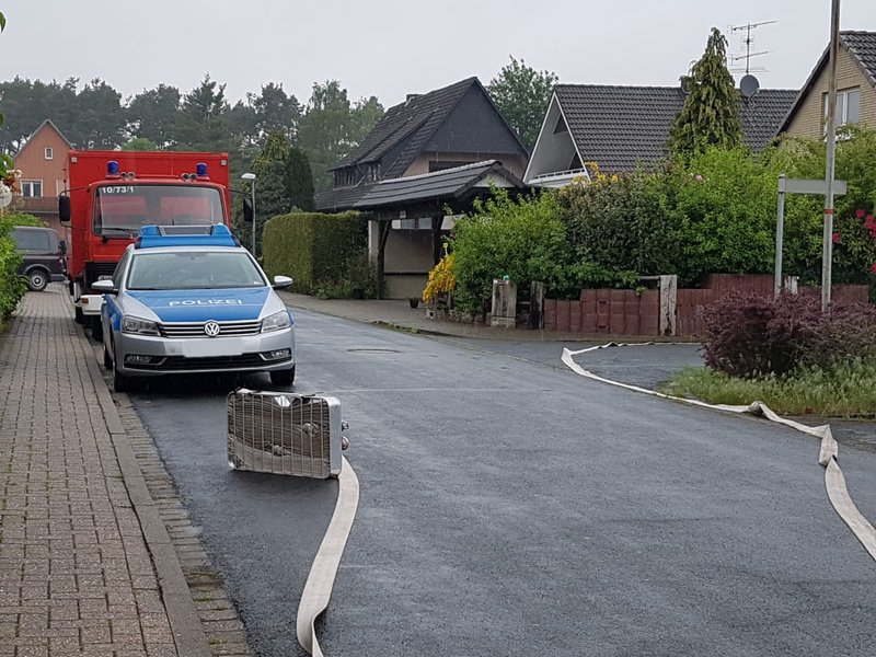 Einsatzbild: Polizeifahrzeug