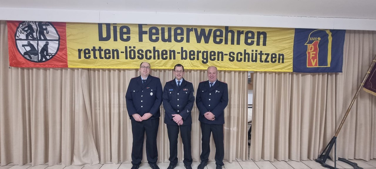 neue Führung der Ortswehr