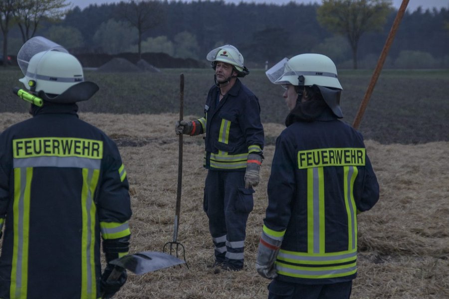 Kurze Lageeinweisung durch den Gruppenführer