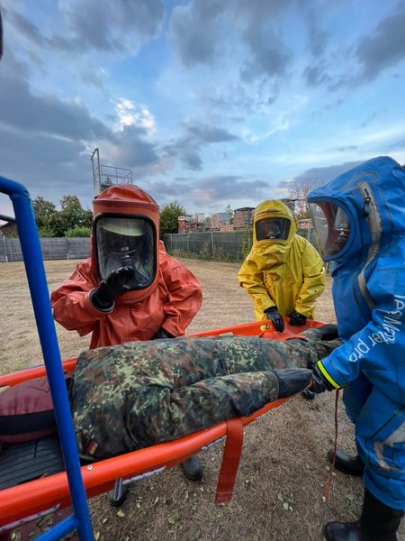 Retten einer verunfallten Person