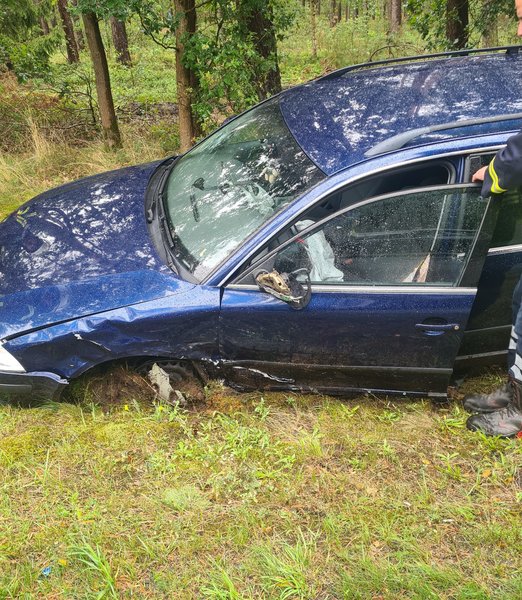 verunfalltes Fahrzeug