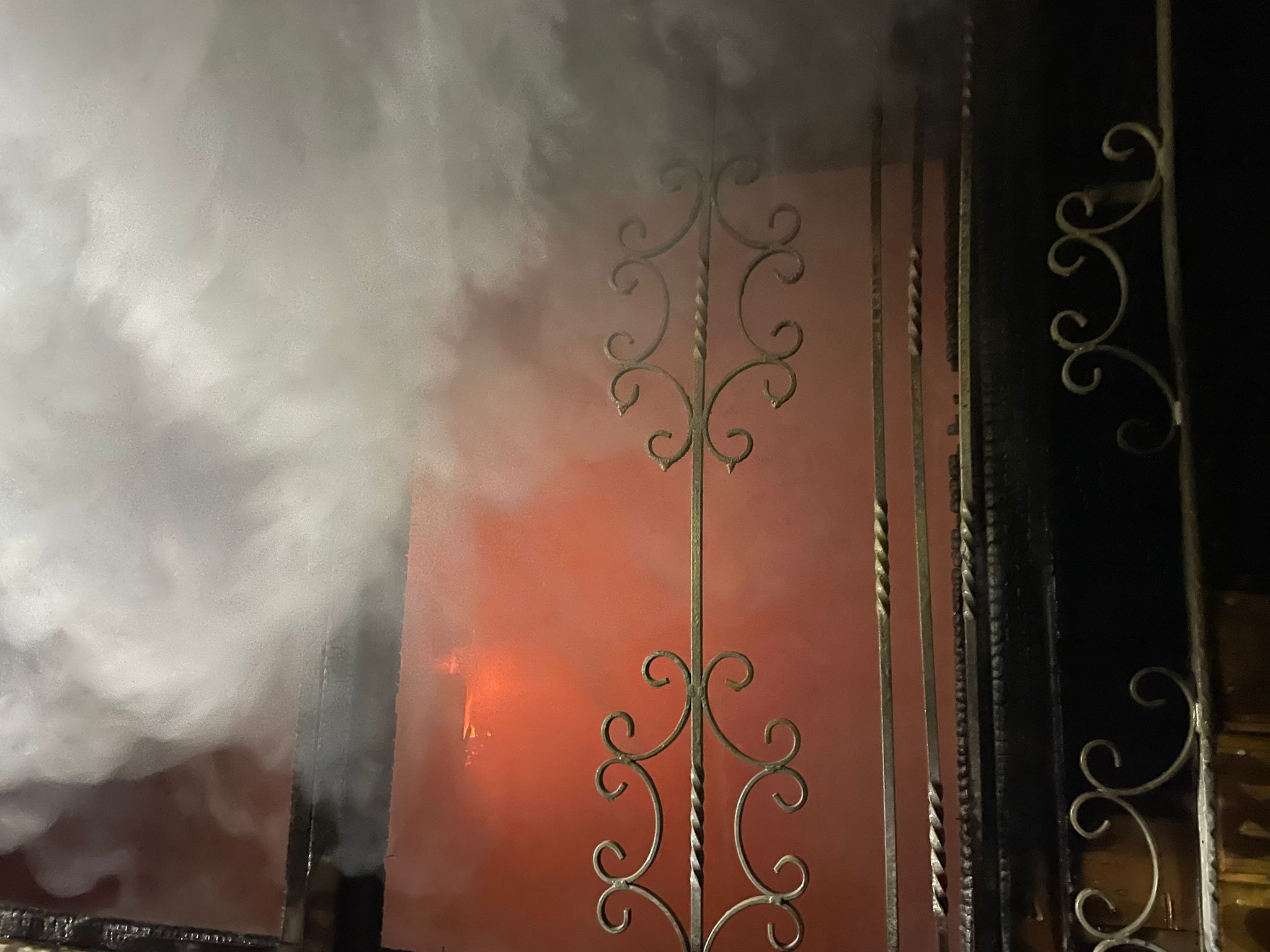 Feuer im Haus