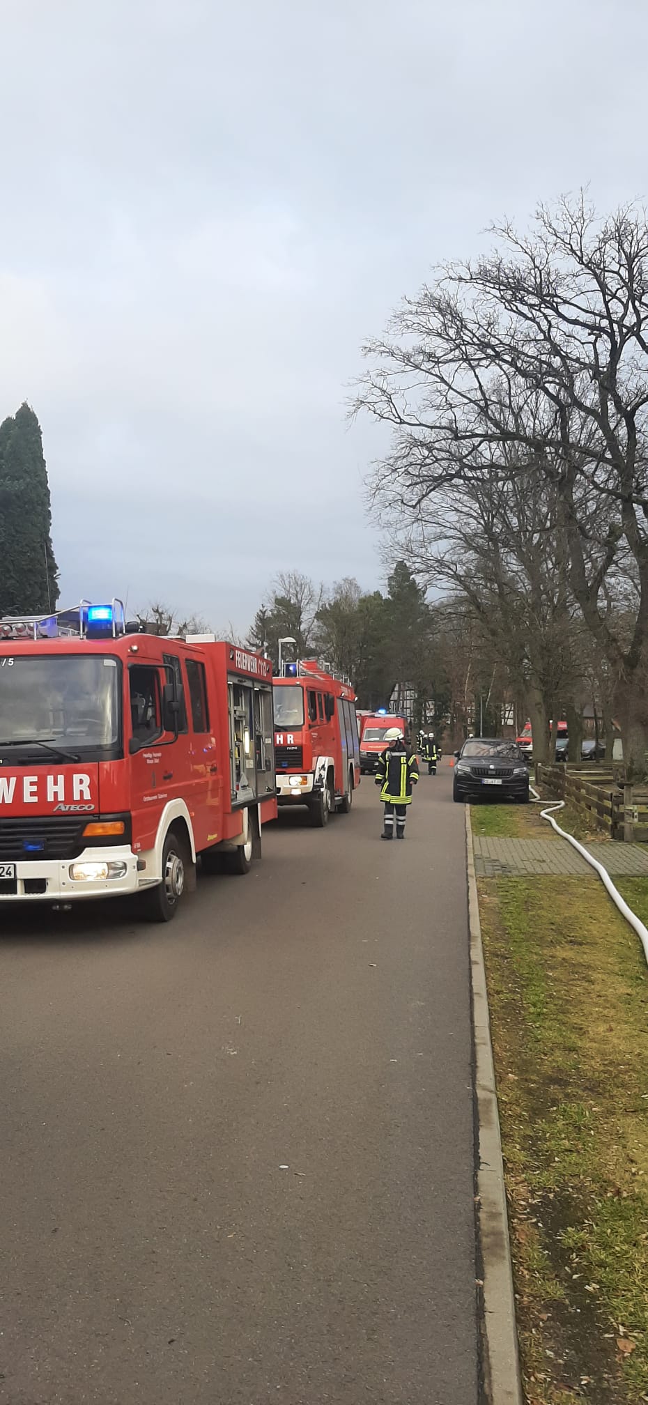 Fahrzeugaufstellung