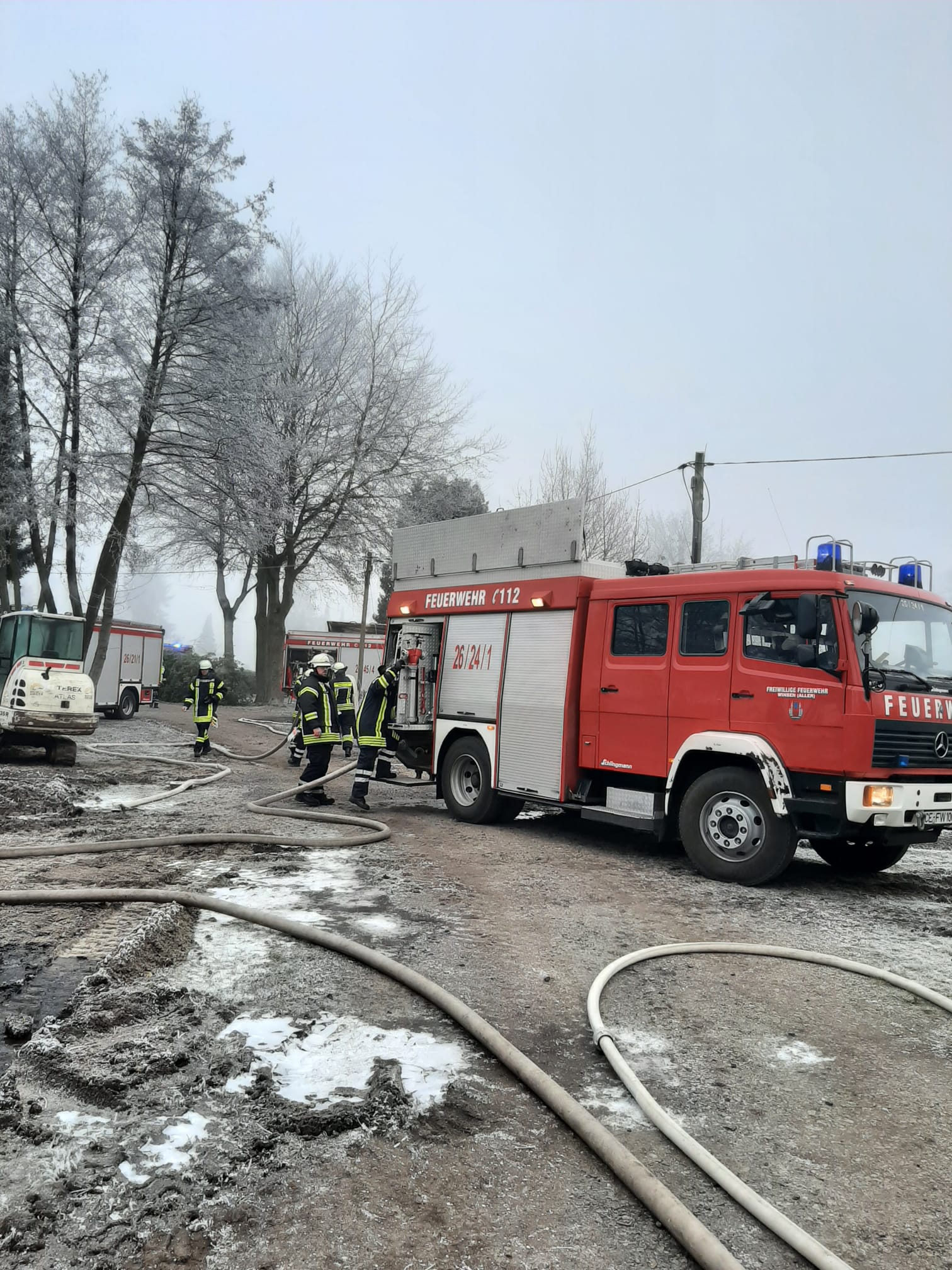 Übersicht der Einsatzstelle